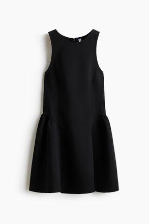 H&M Ausgestelltes Kleid - Schwarz