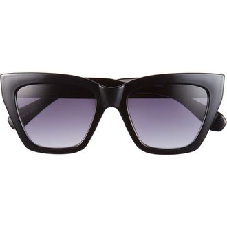 BP. Gradient Cat Eye Sunglasses in Black at Nordstrom