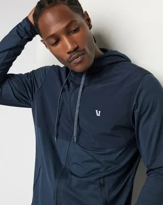 Vuori Clothing Sunday Element Jacket | Ink Heather | Medium