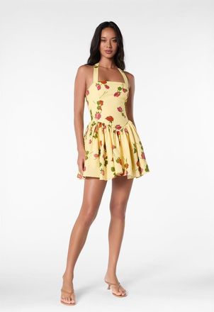 Nicholas Amalie Dress in Fallen Roses at Nordstrom, Size 8