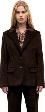 Gerard Darel Jem Velvet Jacket in Cinnamon at Nordstrom, Size 10