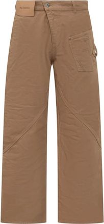 J.W.Anderson Hombre, Pantalones, Marrón, Talla: W29