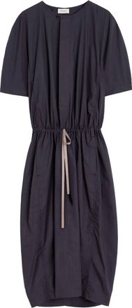 Christophe Lemaire parachute midi dress - Black