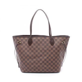 Louis Vuitton Brown Ebene Coated Canvas Leather Handbag Tote Bag (Pre-Owned)