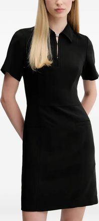 HUGO BOSS Abito corto a maniche corte - Nero