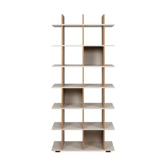 Calicosy Librer&iacute;a con 10 compartimentos a175 cm - cachemira