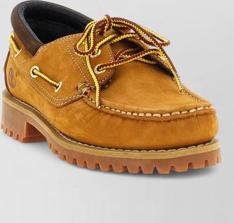Timberland leather boat shoes