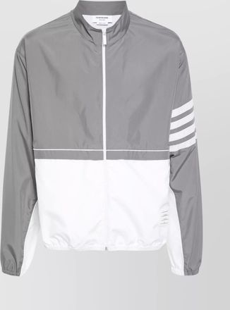 Thom Browne colorblock 4bar drop shoulder jacket