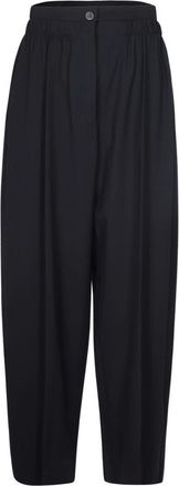 Sportmax Broeken, Dames, Zwart, XS, Wol, Pantalone Quito