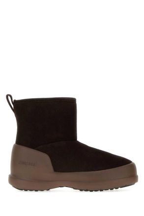 Moon Boot Dark Brown Mezzaluna Mid Boots