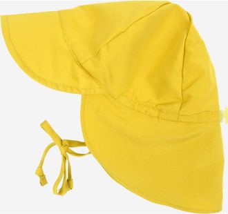 Leveret Flap Swim Hat, UPF 50+ Sun Protection in Yellow at Nordstrom, Size 9-12 M