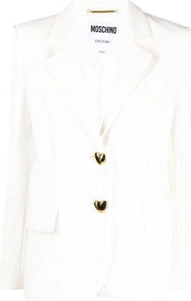 Moschino Donna, Giacche, Bianco, L, new