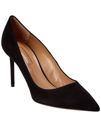 Aquazzura Purist 85 Suede Pump