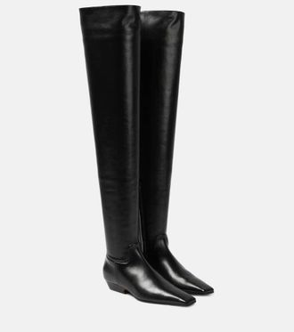 ミドルブーツ KHAITE Women Boots F1099907 200 BLACK Women's Designer Boots | KHAITE – KHAITE