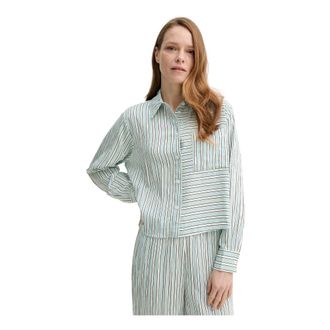 Marc O'Polo Donna, Camicette, Blu, S, new