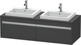 Duravit Duravit Ketho Mueble De Pared 6797, 2 Extra&iacute;bles, 1400mm, Para 2