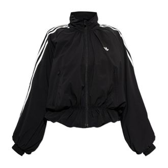 adidas Blousy Oversized Track Top - Dames - Vesten met rits - Zwart - S - Polyester - Hoodies & sweatvesten