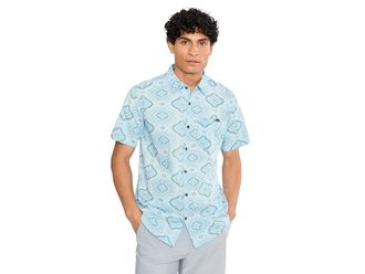 Hurley Lido Stretch Short Sleeve Mens T Shirt Iceland : 2XL, Cotton/Spandex