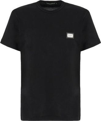 Dolce & Gabbana T-Shirts - Heren - T-shirts - Zwart - S - Tops