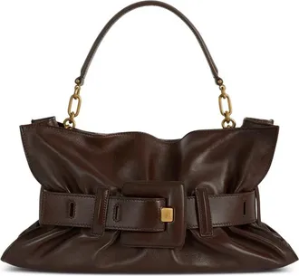 Balmain Anthem Medium Bag In Smooth Leather