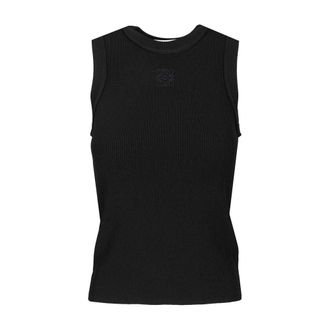 Loewe Dames, Tops, Zwart, Maat: XS Viscose