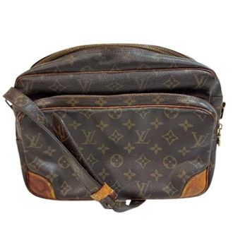 Louis Vuitton Vintage, unisex, Bruin, ONE Size, Leer, Pre-owned Vintage Cross Body Bag