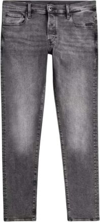G-Star 3301 Slim Jeans - Heren - Slim Fit Jeans - Grijs - W31 - Katoen - Jeans