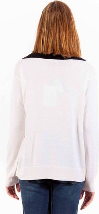 Love Moschino White Wool Women Sweater Clothing