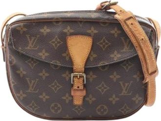 Louis Vuitton Pre-owned Cross Body Bags, female, Brown, Size: ONE SIZE Pre-owned Vintage Canvas Cross Body Bag