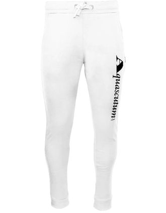 Aquascutum Mens Aquascutum White Logo Sweat Pants - Size: 35/34/32/40/Regular