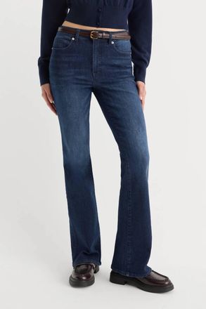 Good American Good Classic Bootcut Jeans In Indigo511