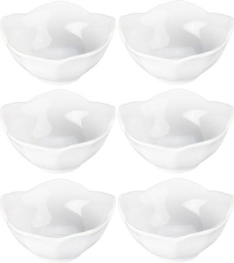 BIA Cordon Bleu Set of 6 Lotus Bowls in White at Nordstrom Rack