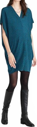 Hatch The Slouch Maternity Dress In Jade