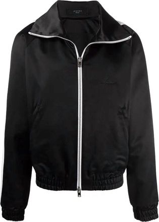 Amiri Zip Track Stripe Jacket- Black