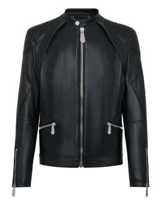 Philipp Plein Leather Jacket
