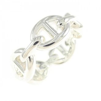 Herm&egrave;s Silver 925 Band Ring (Pre-Owned)