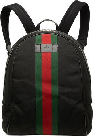 Gucci Pre-owned Gucci Techno Canvas Web Backpack Unisex E7DNLKBRSHM3AU1U