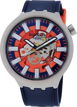 Swatch Orange In The Works Quartz Watch SB07S114