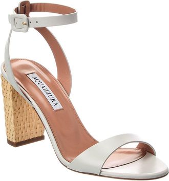 Aquazzura Sunseeker 85 Leather Sandal