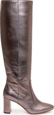 L'autre Chose Hoge laarzen - Dames - Laarzen met Hak - Grijs - 36 EU - Schoenen