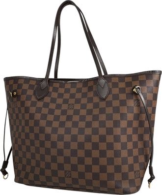 Louis Vuitton Brown Damier Canvas Shoulder Bag Tote Bag (Pre-Owned)