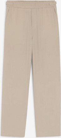 Ami Gerade Hose aus leichtem Wollserge