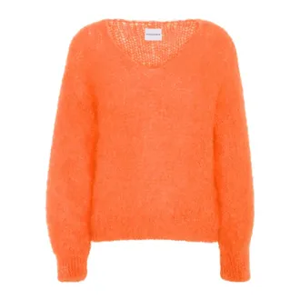 Americandreams Americandreams, Dames, Truien, Oranje, Maat: M Mohair