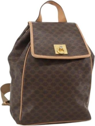 Celine Pre-owned Backpacks, female, Brown, Size: ONE SIZE Pre-owned Vintage Backpack