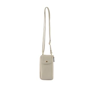 Pourchet Portable Case - Dames - Accessoires - Beige - Maat: ONE Size Leer