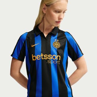 Nike Inter Milan 2026/27 Stadium Home Nike Womens Dri-FIT Soccer Replica Jersey in Blue | II2746-409