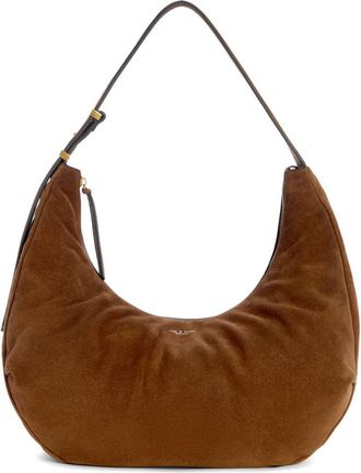 Rag & Bone Large Hudson Suede Hobo Bag in Brown at Nordstrom
