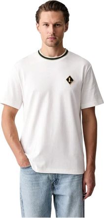 Lacoste Camiseta Made in France - Tops - Hombre - Beige - 2XL