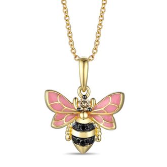Le Vian Ladies Enamel Necklaces set in 14K Honey Gold