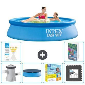 Intex Piscina Easy Set Redonda - 244x61 Cm - 7-piezas S259